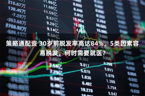 策略通配资 30岁前脱发率高达84%，5类因素容易脱发，何时需要就医？